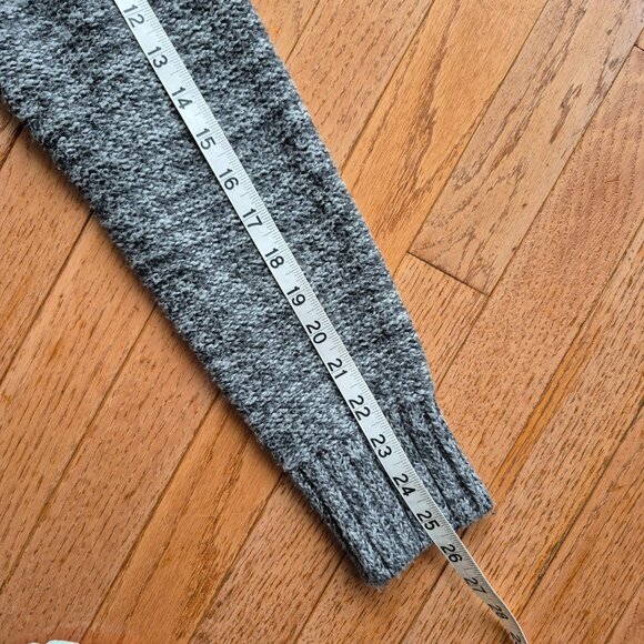 Hollister Cardigan Sweater Gray Knit Cotton Pockets Shawl Collar Men's Medium - Picture 11 of 11